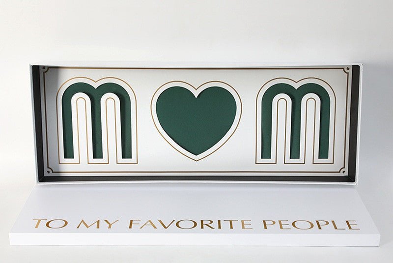 Favorite People "Mom" Box with Foam and Liner - Elegant Supply