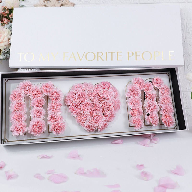 Favorite People "Mom" Box with Foam and Liner - Elegant Supply