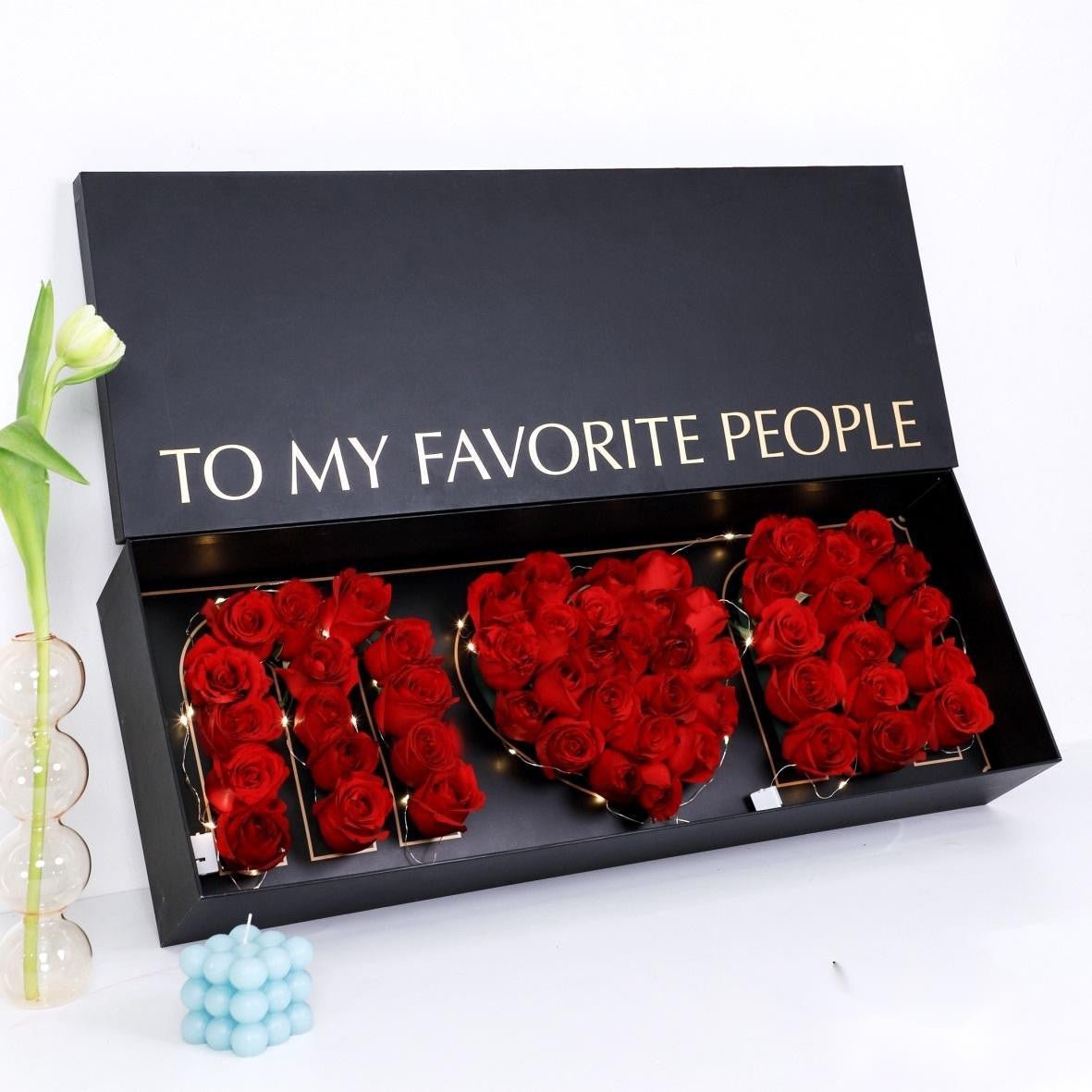 Favorite People "Mom" Box with Foam and Liner - Elegant Supply