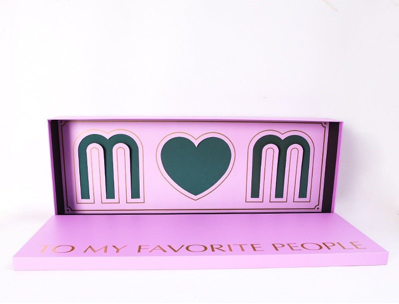 Favorite People "Mom" Box with Foam and Liner - Elegant Supply