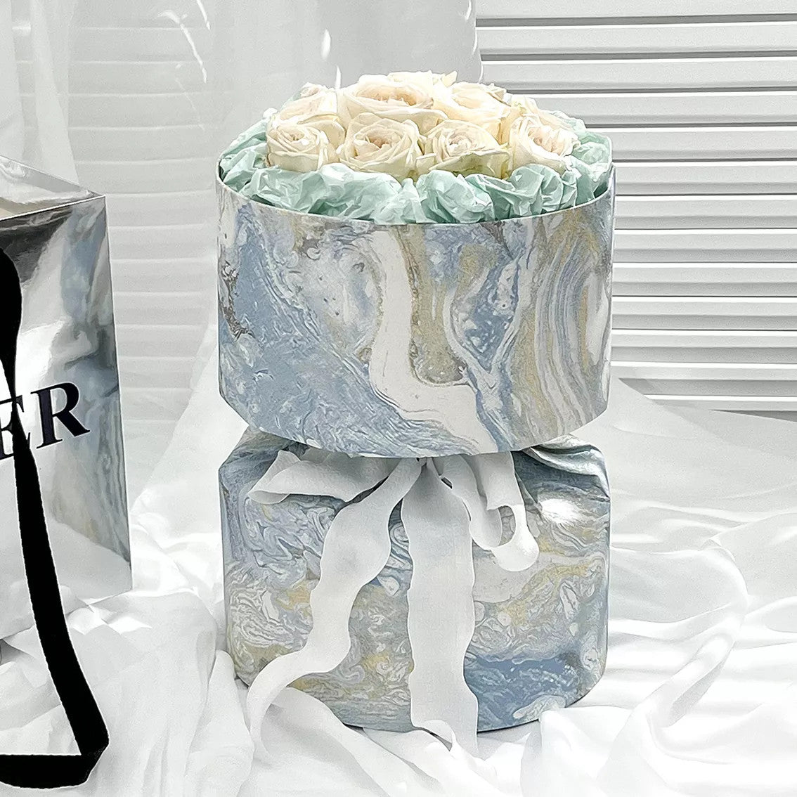 Galaxy DIY Circular Flower Bouquet Wrapping Paper (3 sets/bag) - Elegant Supply