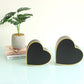 Gold Lines Heart Flower Box - Elegant Supply