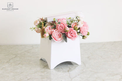 Graduation Flower Box - Various Colors - Elegant Supply