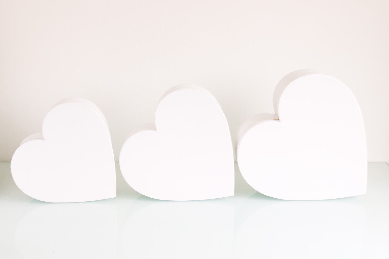 Heart Shaped Flower Gift Box - Elegant Supply