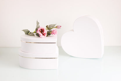 Heart Shaped Flower Gift Box - Elegant Supply