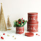 Holidays Round Hat Flower Box - Elegant Supply