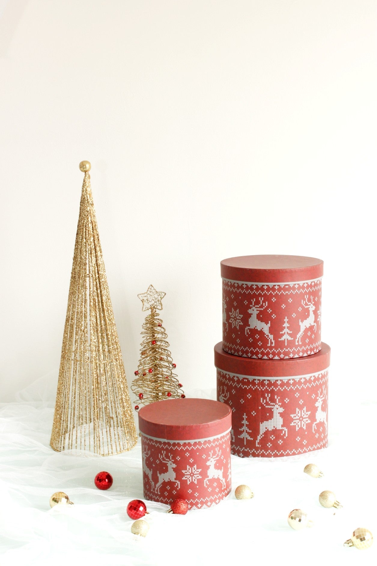 Holidays Round Hat Flower Box - Elegant Supply