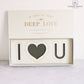 "I Love You" Flower Gift Box with Foam and Liner - Elegant Supply