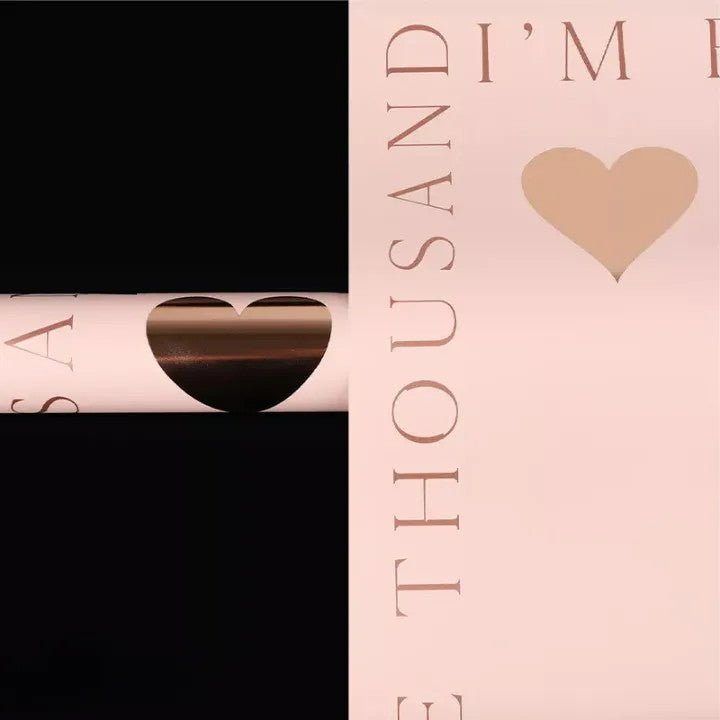 I'm Fond Waterproof Flower Wrapping Paper (15 sheets/bag) - Elegant Supply