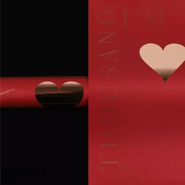 I'm Fond Waterproof Flower Wrapping Paper (15 sheets/bag) - Elegant Supply