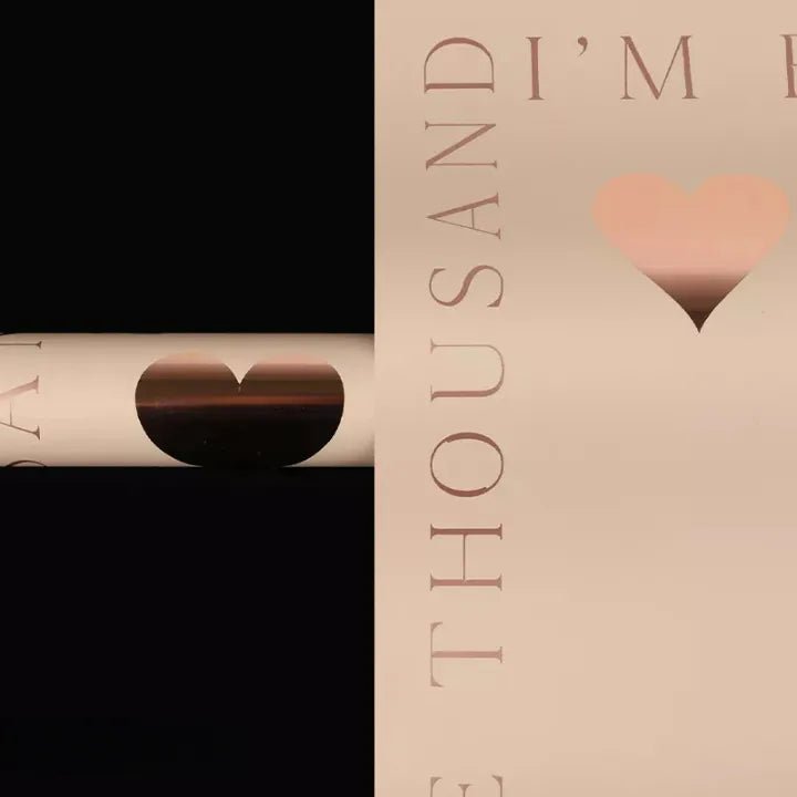 I'm Fond Waterproof Flower Wrapping Paper (15 sheets/bag) - Elegant Supply