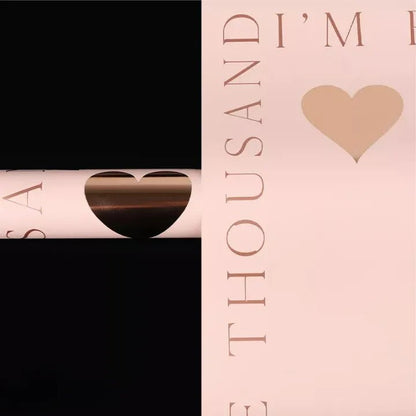 I'm Fond Waterproof Flower Wrapping Paper (15 sheets/bag) - Elegant Supply