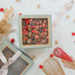 Square Gift Box with Clear Lid and Ribbon - Various Colors - For Luxury Flower/ Gift / Chocolate Strawberry Arrangements