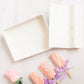 White Clear 3 MINI cakesicles box 