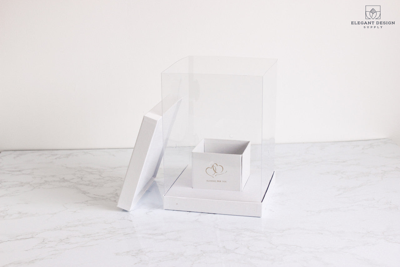 MINI Square PVC Clear Box