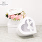Heart Shape box with Ribbon
