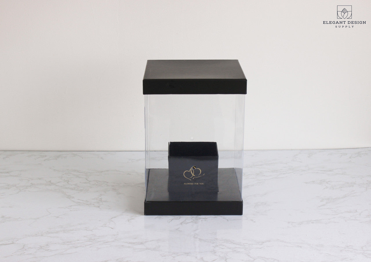 MINI Square PVC Clear Box