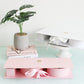 Closed Pink  "I Love You" heart box perfect as a food box or candy box.