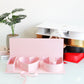 "I Love You" Fillable Letters Box with Ribbon