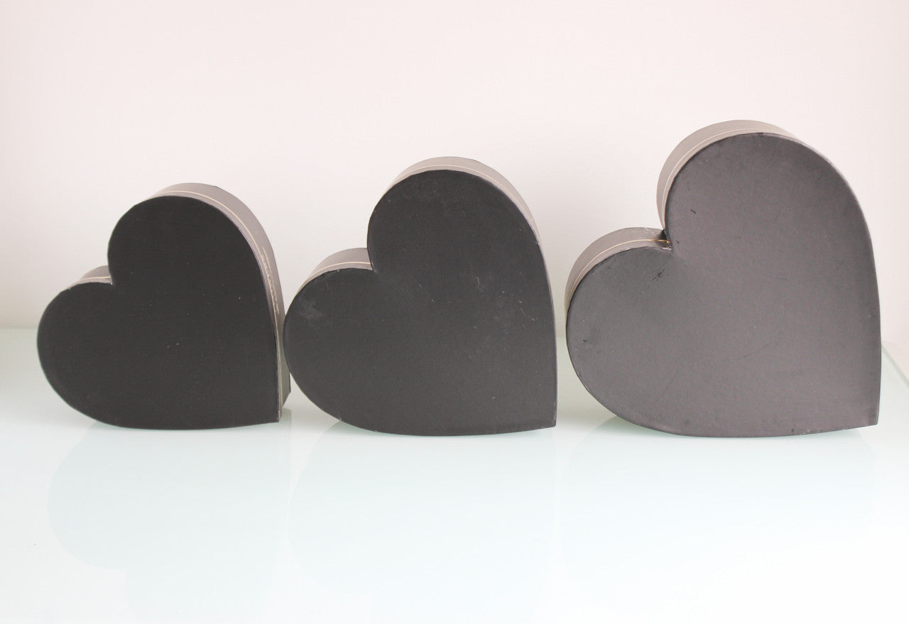 Black Heart Shape boxes