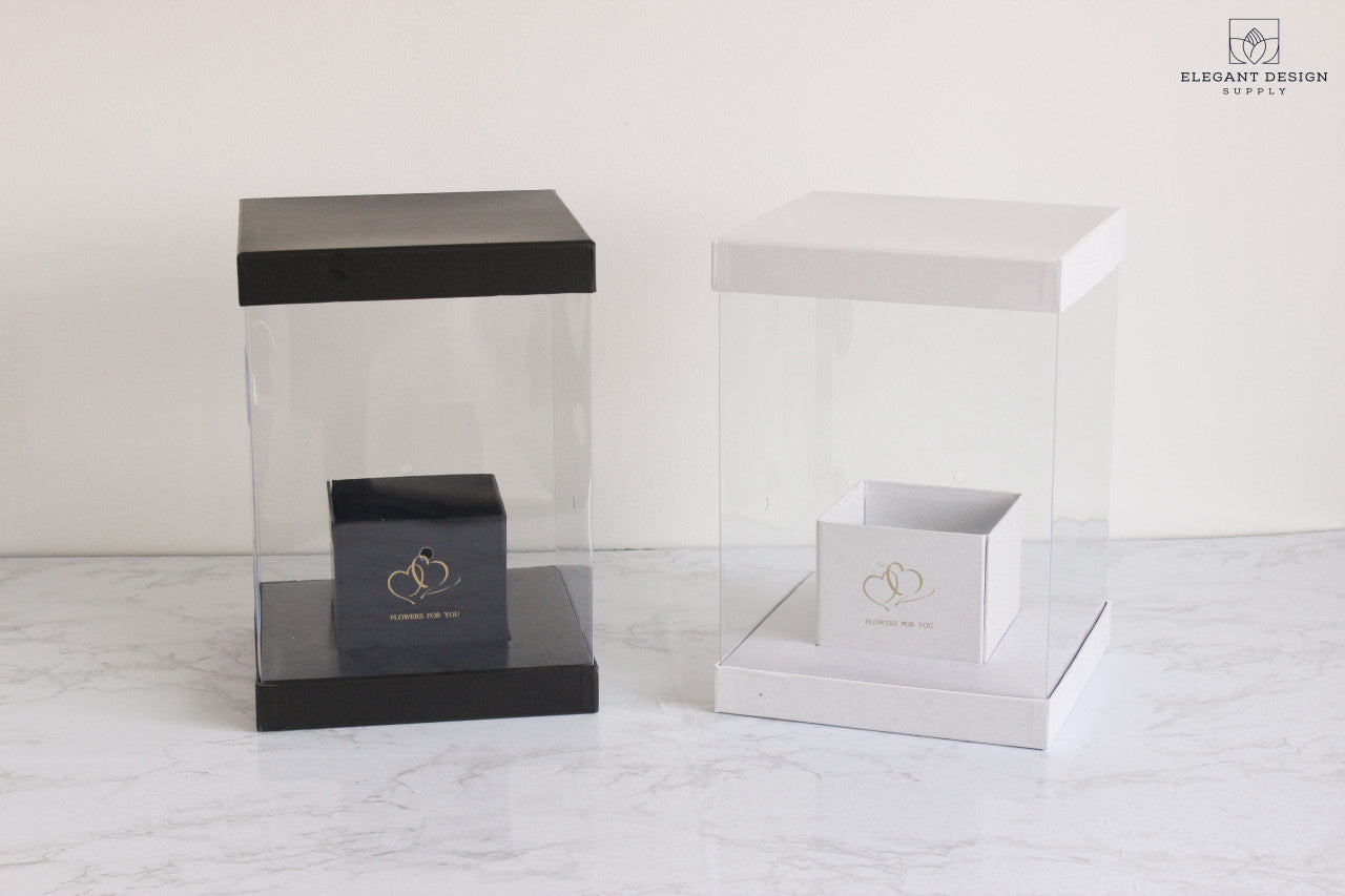 MINI Square PVC Clear Box