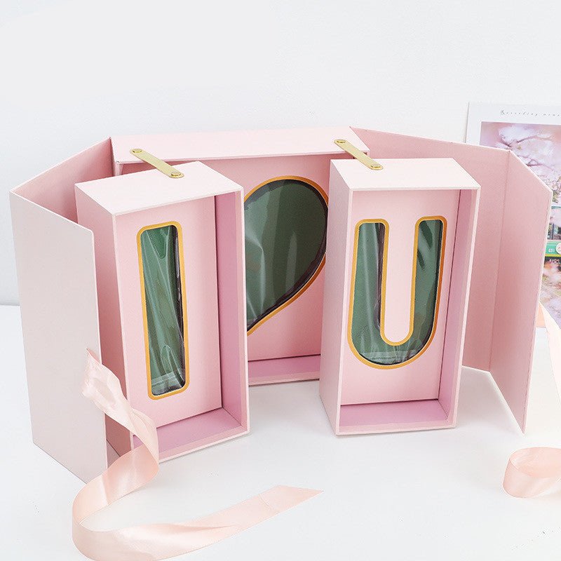 Love Flower Box with Liner and Foam - Elegant Supply