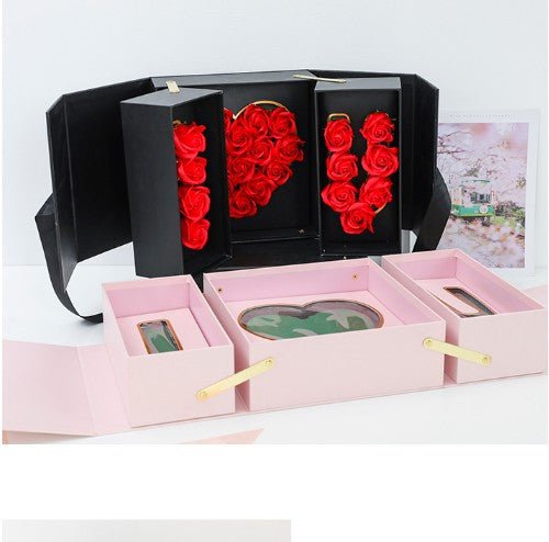 Love Flower Box with Liner and Foam - Elegant Supply