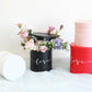 Love Pattern Round Hat Flower Box - Elegant Supply