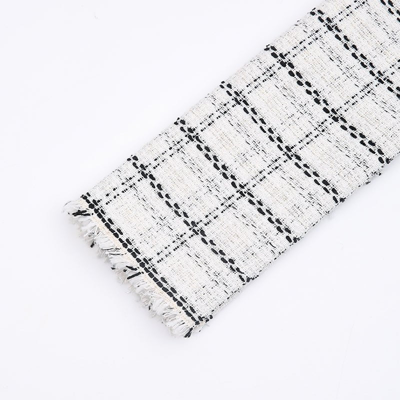 Luxury Checked Cloth Fabric for Flower Bouquet Wrapping Paper - Elegant Supply