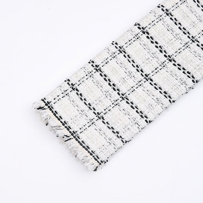 Luxury Checked Cloth Fabric for Flower Bouquet Wrapping Paper - Elegant Supply