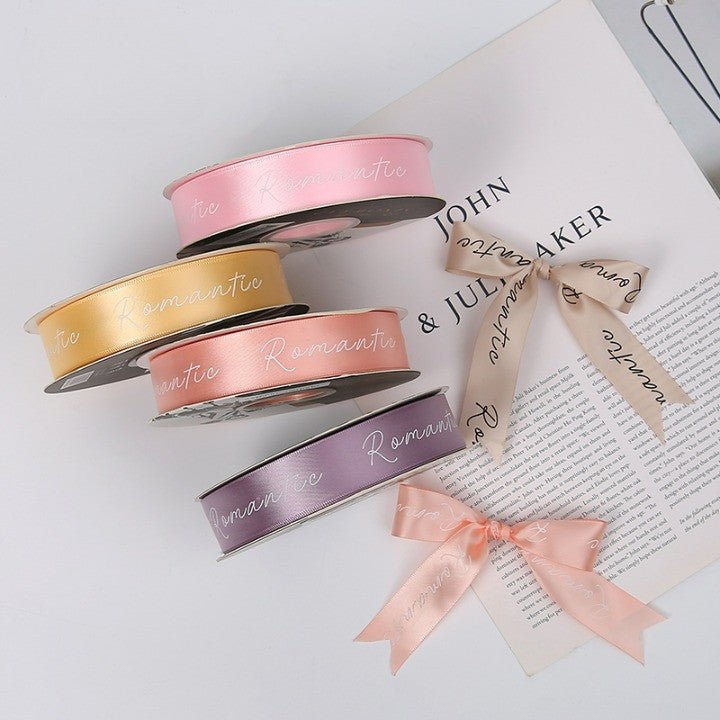 Luxury Romantic Satin Gift Ribbon - Elegant Supply