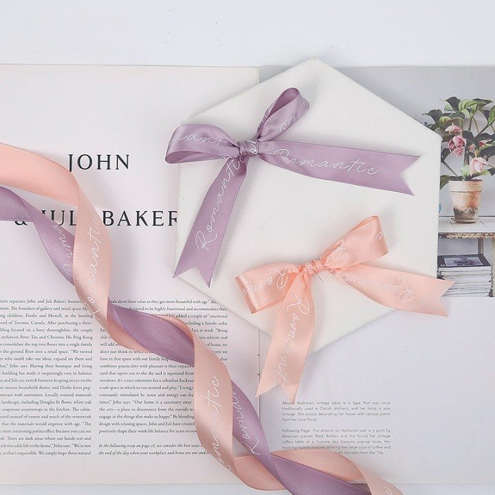 Luxury Romantic Satin Gift Ribbon - Elegant Supply