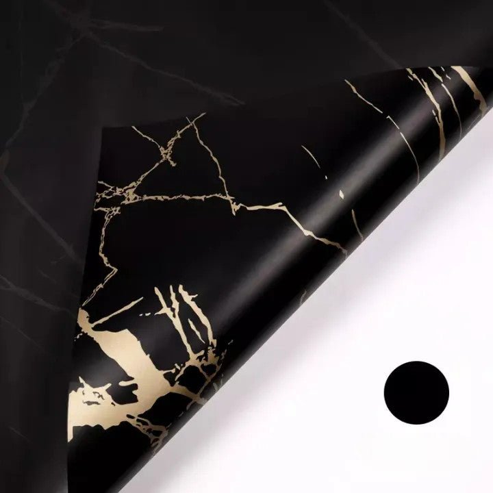 Marble Waterproof Flower Wrapping Paper (20 sheets/bag) - Elegant Supply