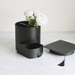 Round Graduation Hat Flower Box with Drawer - Elegant Supply
