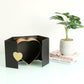 Square Curtain Opening with Heart Insert Flower Box - Elegant Supply