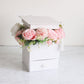 Square Graduation Hat Flower Box with Drawer - Elegant Supply