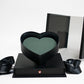 Square PVC Flower Box with Tilted Heart and Drawer - Elegant Supply