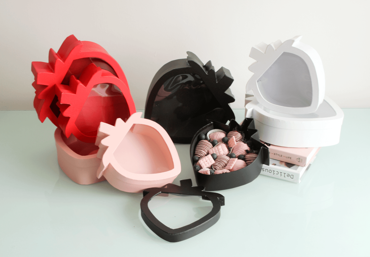 Strawberry Shaped Gift Box - Elegant Supply