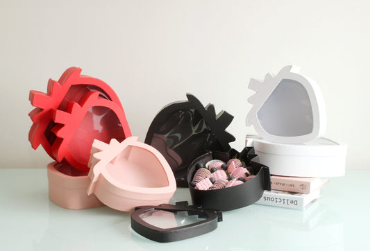 Strawberry Shaped Gift Box - Elegant Supply