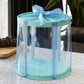 Tall Round Clear Box with Base and Lid - Elegant Supply