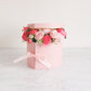 Two layers Heart Shape Flower Box with Clear Lid - Elegant Supply