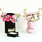 Velvet Round Surprise Flower Box with Drawer - Elegant Supply