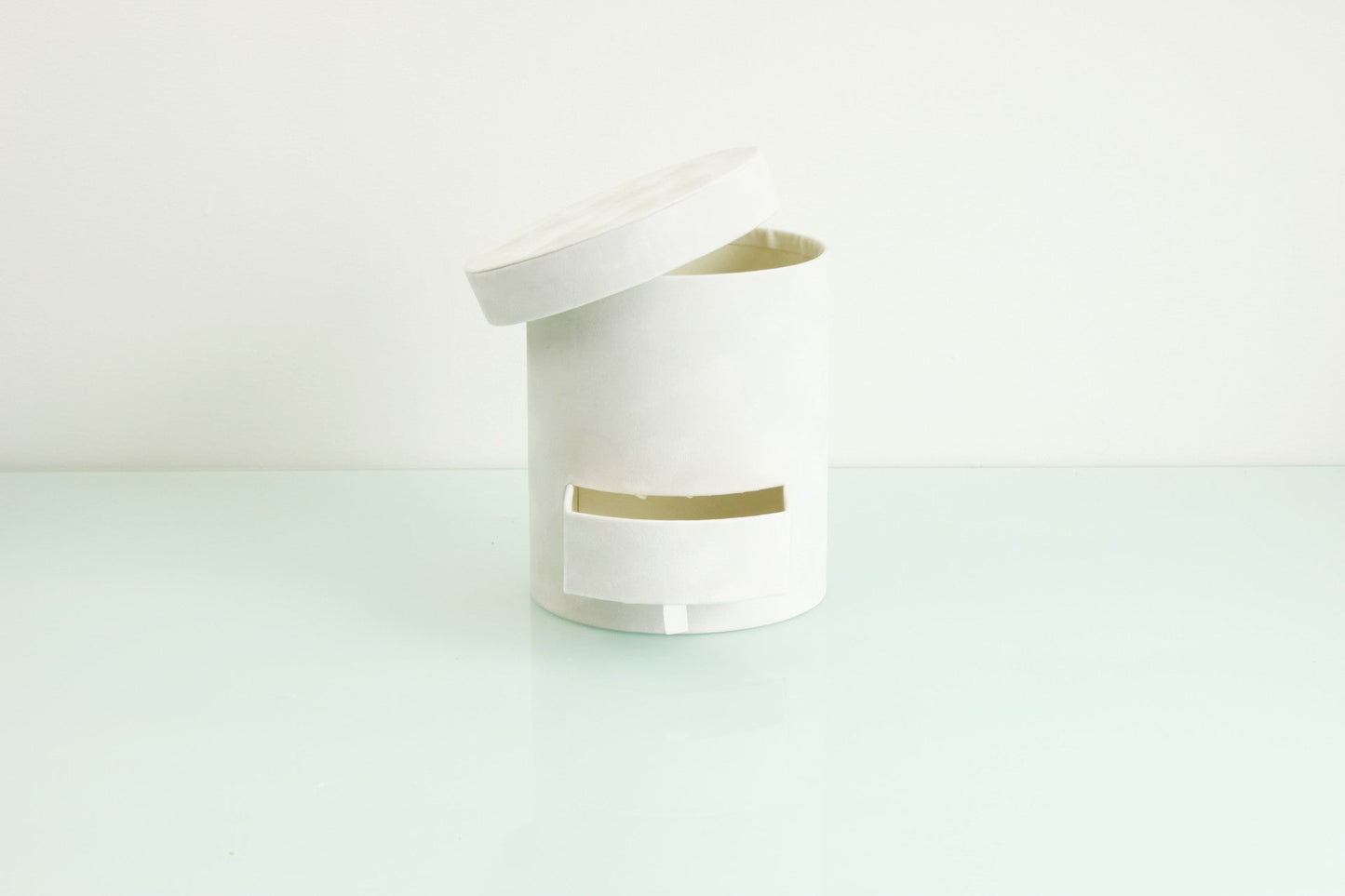 Velvet Round Surprise Flower Box with Drawer - Elegant Supply