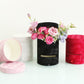 Velvet Round Surprise Flower Box with Drawer - Elegant Supply