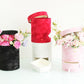 Velvet Round Surprise Flower Box with Drawer - Elegant Supply
