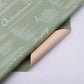 Waterproof English Writing Double Sided Color Flower Wrapping Paper (20 sheets/bag) - Elegant Supply