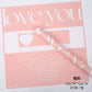 Waterproof "Love You" Flower Wrapping Paper (20 sheets/bag) - Elegant Supply