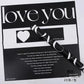 Waterproof "Love You" Flower Wrapping Paper (20 sheets/bag) - Elegant Supply