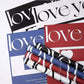 Waterproof "Love You" Flower Wrapping Paper (20 sheets/bag) - Elegant Supply
