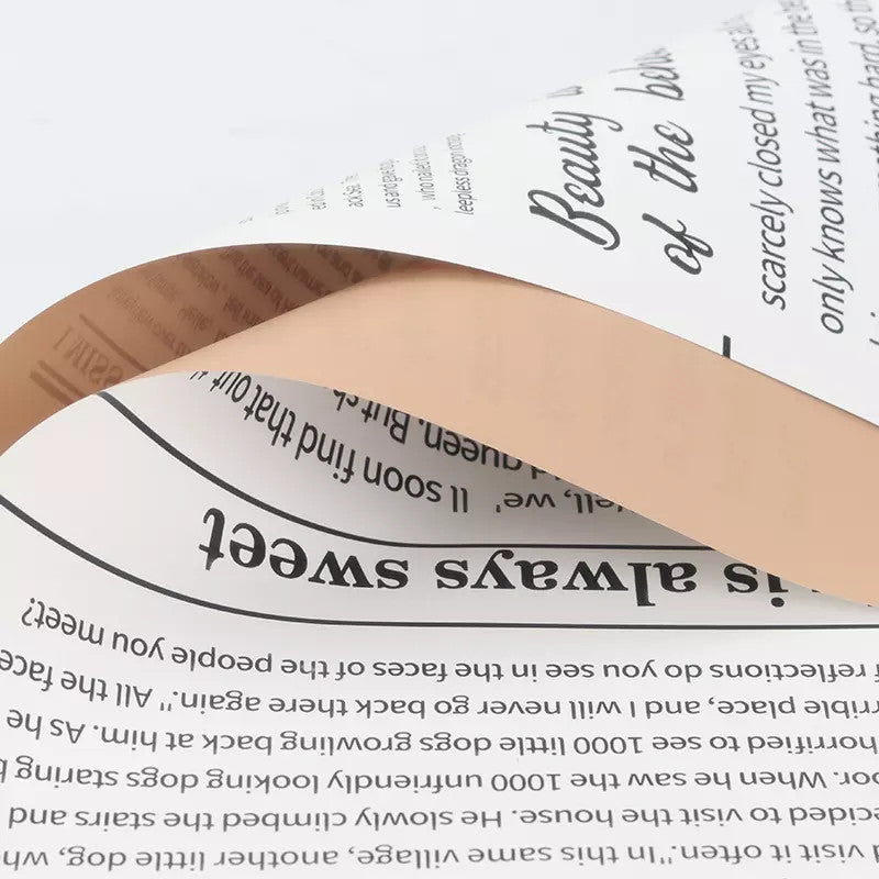 Waterproof Newspapers Double Sided Flower Wrapping Paper (20 sheets/bag) - Elegant Supply